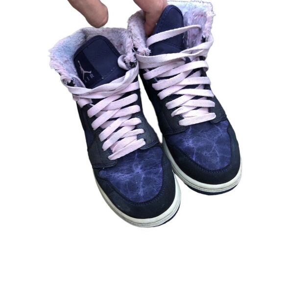 RARE Nike Air Jordan 1 Retro High Premium Imperial Purple Size 5.5 - Picture 14 of 16